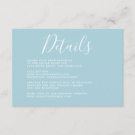 シンプルシック書結婚道詳細 エンクロージャーカード