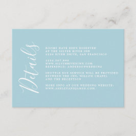 シンプルシック書道の結婚詳細囲い エンクロージャーカード