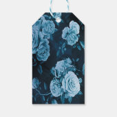 シンプルシック金ゴールド幾何学模様ブライダルシャワー ギフトタグ (裏面)