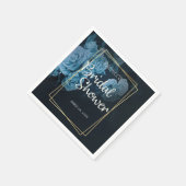 シンプルシック金ゴールド幾何学模様 スタンダードカクテルナプキン (角)