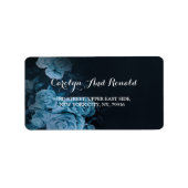 シンプルシック金ゴールド幾何学模様 ラベル (正面)