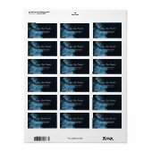 シンプルシック金ゴールド幾何学模様 ラベル (フルシート)