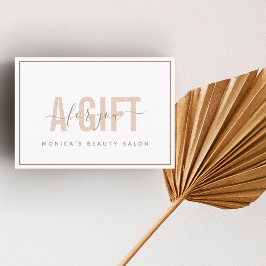 シンプルシモダンックピーチタイポグラフィ&カリグラフィー