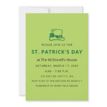 シンプルシャムエレガントロックSt patricks day