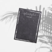 シンプルシャルボードイヤリングフレームディスプレイ追加ロゴ 名刺