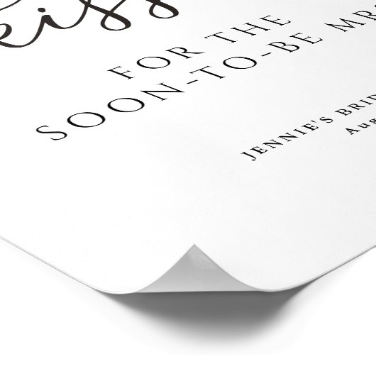 シンプルシャワーゲームのキス数を推測 ポスター (角)