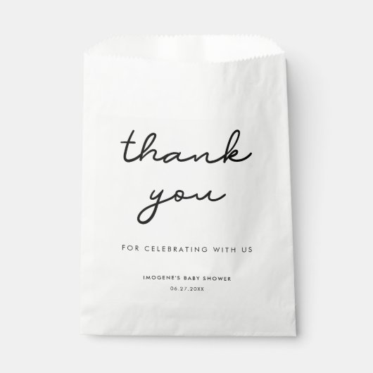 シンプルシャワー フェイバーバッグ (正面)