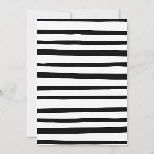 シンプルシャワー 招待状 (裏面)