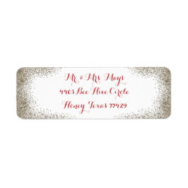 シンプルシャンパ縁どニュ ラベル