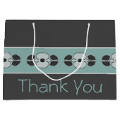 シンプルショッピングスタイル ラージペーパーバッグ (正面)