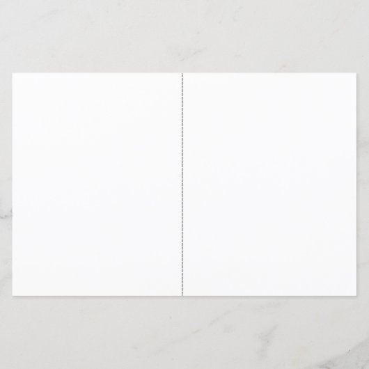 シンプルシルエット結婚のタイムラインファン (裏面)