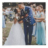 シンプルシルバーグレイ&ホワイトデザインキューブ フォトキューブ (右)