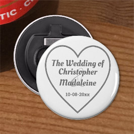 シンプルシルバーグレーレタリングオン 栓抜き