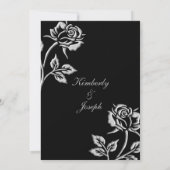 シンプルシルバーバラ セーブザデート (裏面)