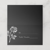 シンプルシルバーバラ プレイスカード (外部開封)