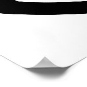 シンプルシンピースシンボルアートプリント ポスター (角)