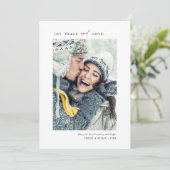 シンプルジョイピースラブフォトポートレート シーズンカード (スタンド正面)