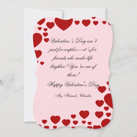 シンプルスウィートフレンドシップバレンタインデー (正面)