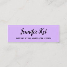 シンプルスクリプトミニマルを使用してテキストロイヤリティカードを追加