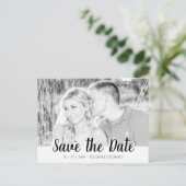 シンプルスクリプト切り出し | 日付の保存(&W) ポストカード (スタンド正面)