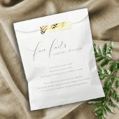 シンプルスクリプト白黒の結婚おもしろいファクト フェイバーバッグ