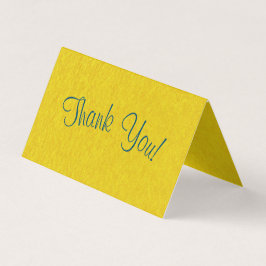 シンプルスクリプト – ゴールデンパピルスサンキューカード