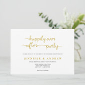 シンプルスクリプト |披露宴結婚式招待状 招待状 (スタンド正面)