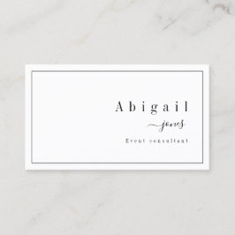 シンプルスクリプモダントプロフェッショナル 名刺