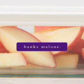 シンプルスクールカラー防水名 ラベル (貼付)