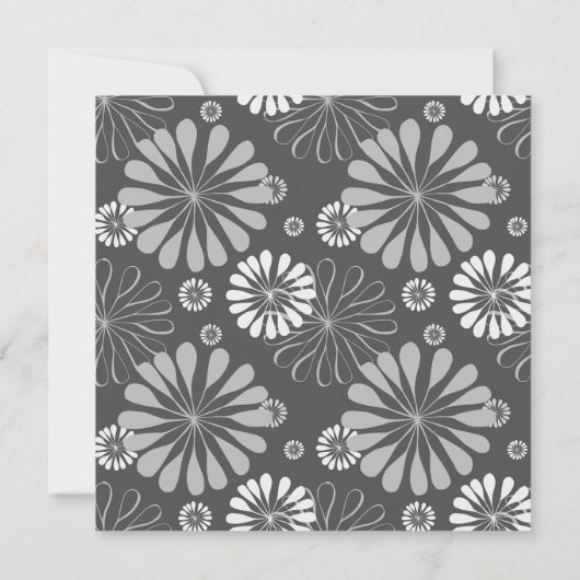 シンプルスタイリッシュフローラ保存 セーブザデート (裏面)