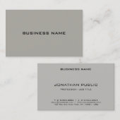 シンプルスタイリッシュプロフェッショナルデザインモダンテンプレート 名刺 (正面/裏面)