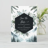 シンプルスタイリッシュ山結婚山 セーブザデート (スタンド正面)