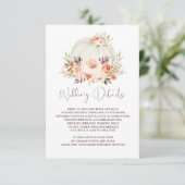 シンプルスタイリッシュ水の色ひまわりガーデン詳細 エンクロージャーカード (スタンド正面)