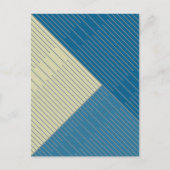 シンプルスタイリッシュ線2 ポストカード (正面)