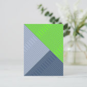 シンプルスタイリッシュ線2 ポストカード (スタンド正面)