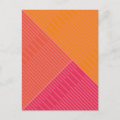 シンプルスタイリッシュ線2 ポストカード (正面)