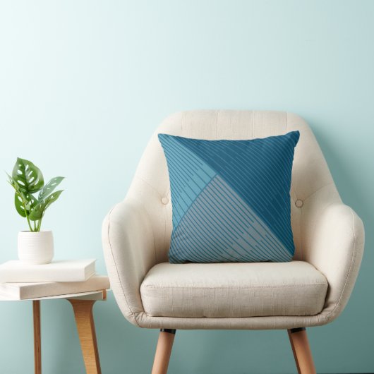 シンプルスタイリッシュ線 クッション (椅子)