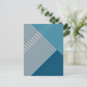 シンプルスタイリッシュ線 ポストカード (スタンド正面)