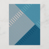 シンプルスタイリッシュ線 ポストカード (正面)