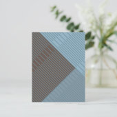 シンプルスタイリッシュ線 ポストカード (スタンド正面)