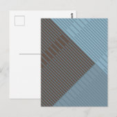シンプルスタイリッシュ線 ポストカード (正面/裏面)