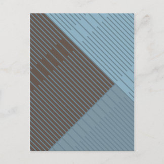 シンプルスタイリッシュ線 ポストカード