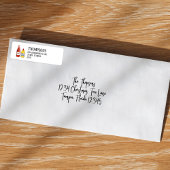 シンプルスタイリッシュKetchupとMustard ラベル