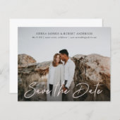 シンプルスタイリッシュPen Script Budget日付の保存 (正面/裏面)