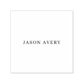 シンプルスタイリッシュSerif名モダン セルフインキングスタンプ (デザイン)