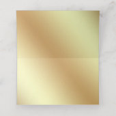 シンプルストライプ プレイスカード (内部開封)