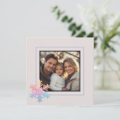 シンプルスノーフレーク シーズンカード (スタンド正面)