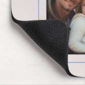 シンプルスノーフレーク マウスパッド (コーナー)