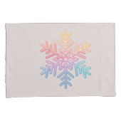 シンプルスノーフレーク 枕カバー (正面右)