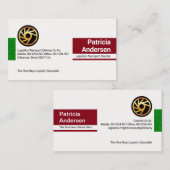 シンプルスポンジダブタブマーケティング 名刺 (正面/裏面)